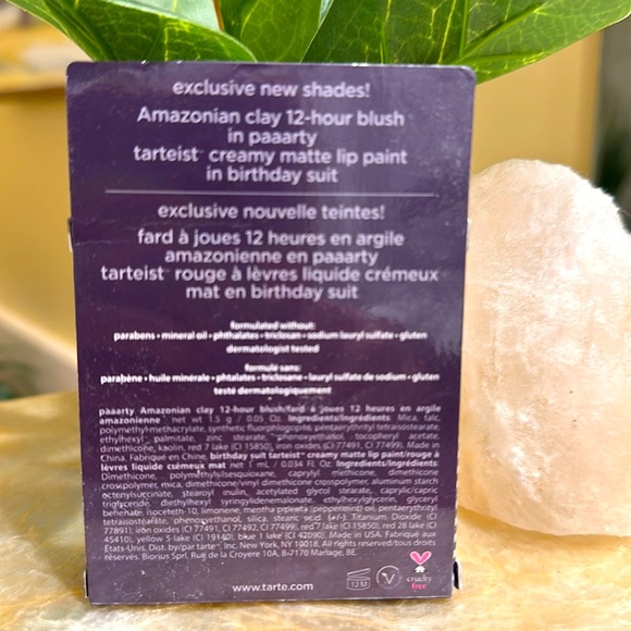 SALE 🎄Tarte blush/lipgloss Travel Set - Picture 2 of 4